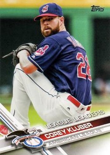 #257 Corey Kluber - Cleveland Indians - 2017 Topps Baseball