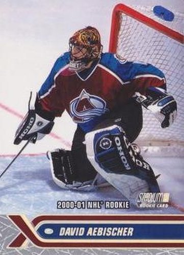 #257 David Aebischer - Colorado Avalanche - 2000-01 Stadium Club Hockey