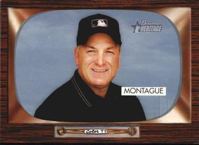 #257 Ed Montague - - 2004 Bowman Heritage Baseball