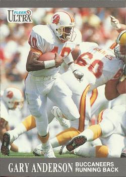 #257 Gary Anderson - Tampa Bay Buccaneers - 1991 Ultra Football