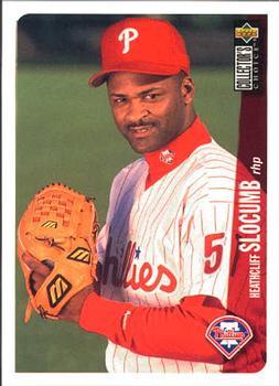 #257 Heathcliff Slocumb - Philadelphia Phillies - 1996 Collector's Choice Baseball