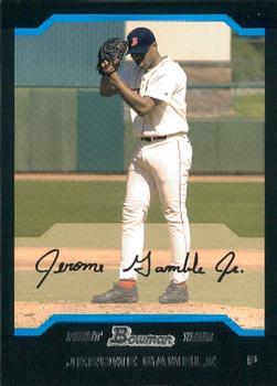 #257 Jerome Gamble - Boston Red Sox - 2004 Bowman Baseball