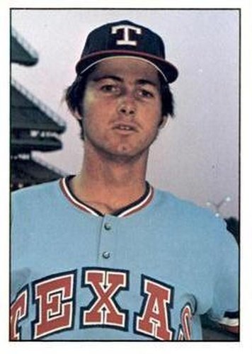 #257 Jim Umbarger - Texas Rangers - 1976 SSPC Baseball