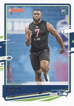 #257 Jordyn Brooks - Seattle Seahawks - 2020 Donruss Football