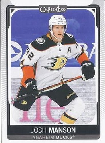 #257 Josh Manson - Anaheim Ducks - 2021-22 O-Pee-Chee Hockey