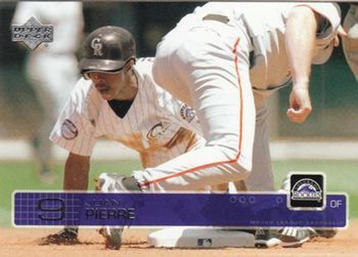 #257 Juan Pierre - Colorado Rockies - 2003 Upper Deck Baseball