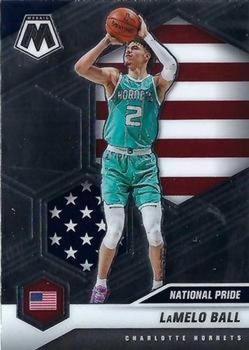 #257 LaMelo Ball - Charlotte Hornets - 2020-21 Panini Mosaic Basketball