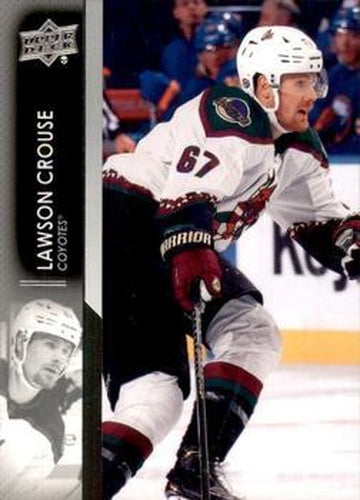 #257 Lawson Crouse - Arizona Coyotes - 2021-22 Upper Deck Hockey