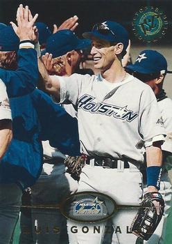 #257 Luis Gonzalez - Houston Astros - 1995 Stadium Club Baseball