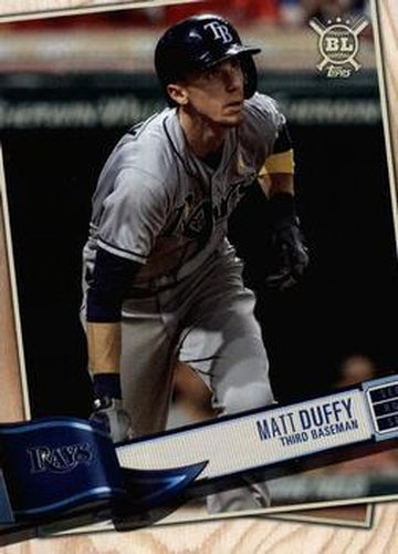 #257 Matt Duffy - Tampa Bay Rays - 2019 Topps Big League Baseball
