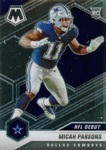 #257 Micah Parsons - Dallas Cowboys - 2021 Panini Mosaic Football