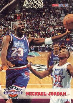 #257 Michael Jordan - Chicago Bulls - 1993-94 Hoops Basketball