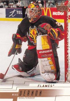 #257 Mike Vernon - Calgary Flames - 2000-01 Upper Deck Hockey