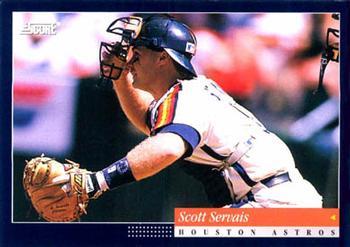 #257 Scott Servais - Houston Astros -1994 Score Baseball