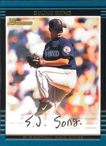 #257 Seung Song - Boston Red Sox - 2002 Bowman Baseball