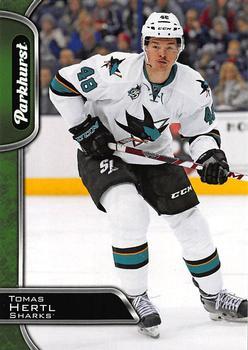 #257 Tomas Hertl - San Jose Sharks - 2016-17 Parkhurst Hockey