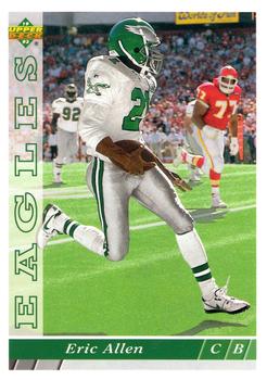 #257 Eric Allen - Philadelphia Eagles - 1993 Upper Deck Football