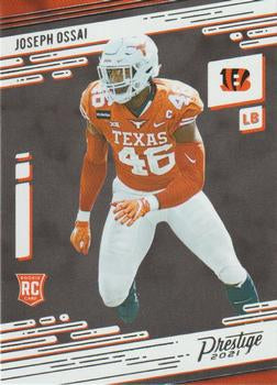 #257 Joseph Ossai - Cincinnati Bengals - 2021 Panini Prestige Football