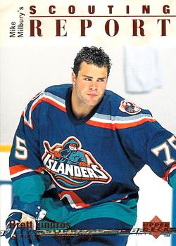 #257 Brett Lindros - New York Islanders - 1995-96 Upper Deck Hockey