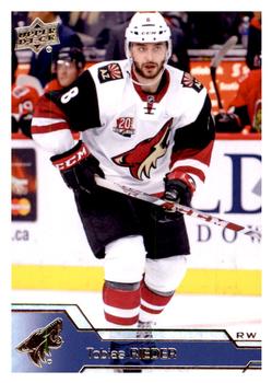 #257 Tobias Rieder - Arizona Coyotes - 2016-17 Upper Deck Hockey