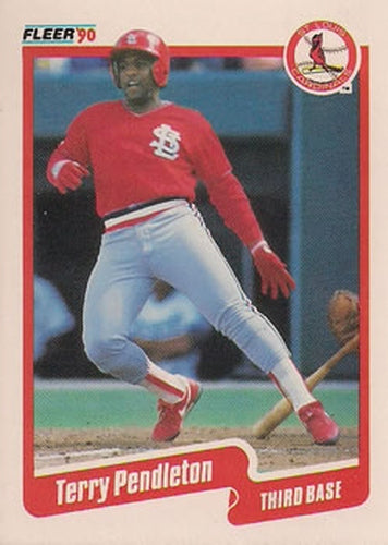 #257 Terry Pendleton - St. Louis Cardinals - 1990 Fleer USA Baseball