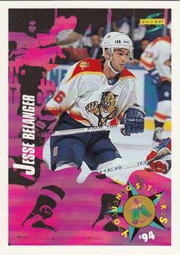 #257 Jesse Belanger - Florida Panthers - 1994-95 Score Hockey