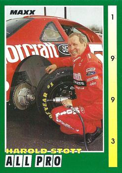 #257 Harold Stott - Bud Moore Engineering - 1993 Maxx Racing