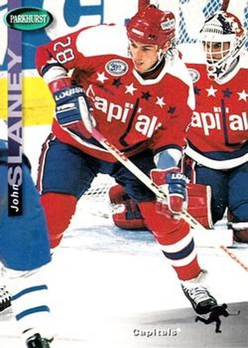 #257 John Slaney - Washington Capitals - 1994-95 Parkhurst Hockey