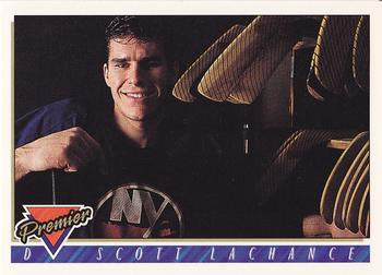 #257 Scott Lachance - New York Islanders - 1993-94 Topps Premier Hockey