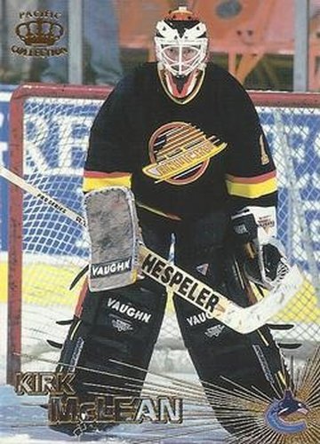 #258 Kirk McLean - Vancouver Canucks - 1997-98 Pacific Crown Hockey