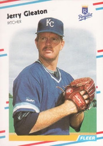 #258 Jerry Gleaton - Kansas City Royals - 1988 Fleer Baseball