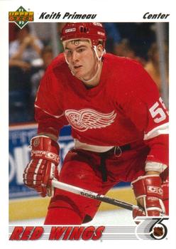 #258 Keith Primeau - Detroit Red Wings - 1991-92 Upper Deck Hockey