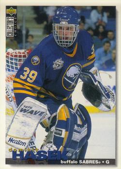 #258 Dominik Hasek - Buffalo Sabres - 1995-96 Collector's Choice Hockey