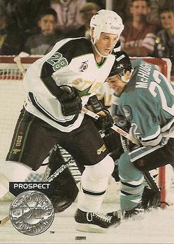 #258 Derian Hatcher - Minnesota North Stars - 1991-92 Pro Set Platinum Hockey