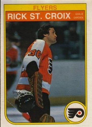 #258 Rick St. Croix - Philadelphia Flyers - 1982-83 O-Pee-Chee Hockey