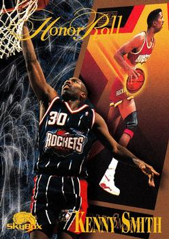 #258 Kenny Smith - Houston Rockets - 1995-96 SkyBox Premium Basketball