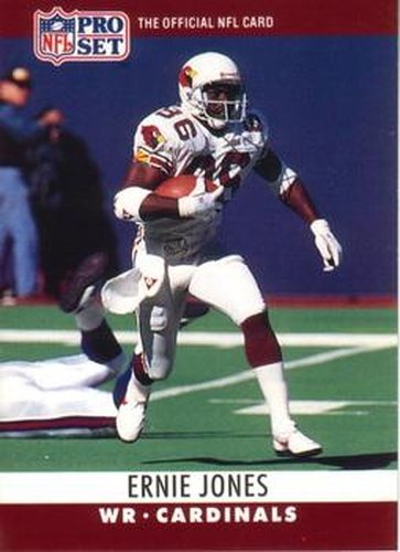#258 Ernie Jones - Phoenix Cardinals - 1990 Pro Set Football