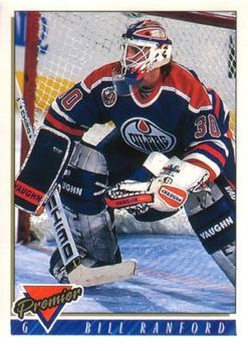 #258 Bill Ranford - Edmonton Oilers - 1993-94 O-Pee-Chee Premier Hockey