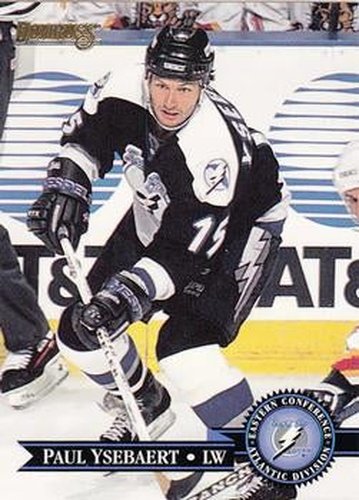 #258 Paul Ysebaert - Tampa Bay Lightning - 1995-96 Donruss Hockey
