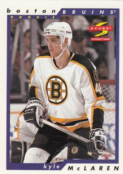 #258 Kyle McLaren - Boston Bruins - 1996-97 Score Hockey