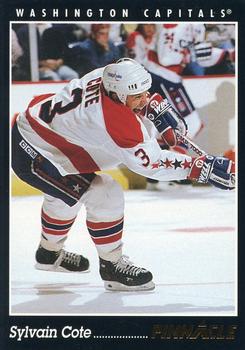 #258 Sylvain Cote - Washington Capitals - 1993-94 Pinnacle Hockey