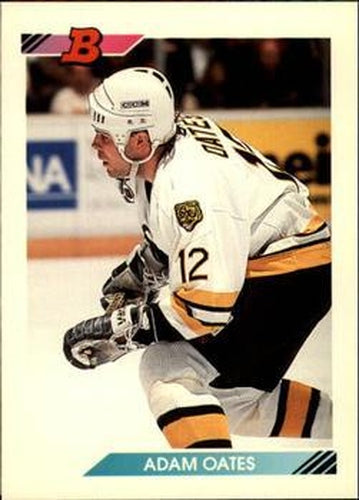 #258 Adam Oates - Boston Bruins - 1992-93 Bowman Hockey