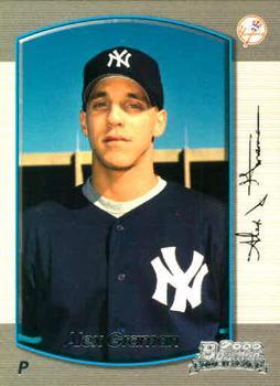 #258 Alex Graman - New York Yankees - 2000 Bowman Baseball