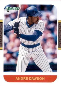 #258 Andre Dawson - Chicago Cubs - 2021 Donruss Baseball