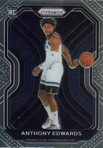 #258 Anthony Edwards - Minnesota Timberwolves - 2020-21 Panini Prizm Basketball