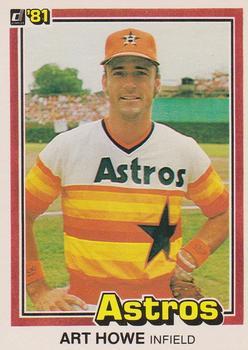 #258 Art Howe - Houston Astros - 1981 Donruss Baseball