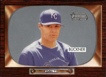 #258 Billy Buckner - Kansas City Royals - 2004 Bowman Heritage Baseball