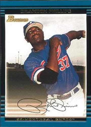 #258 Brandon Phillips - Montreal Expos - 2002 Bowman Baseball