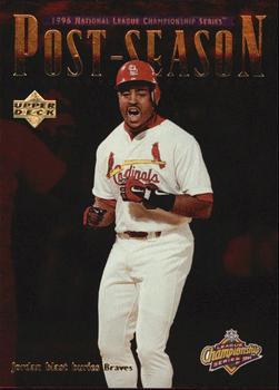 #258 Brian Jordan - St. Louis Cardinals - 1997 Upper Deck Baseball
