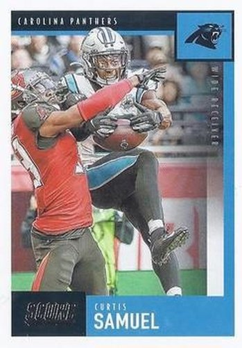 #258 Curtis Samuel - Carolina Panthers - 2020 Score Football